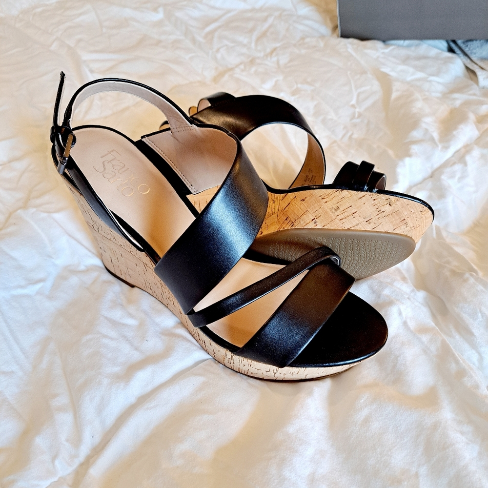 Franco Sarto Seneca Wedges in Black